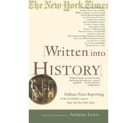 Anthony Lewis Written Into History (Tascabile)