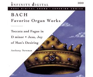 Anthony Newman Bach: Favorite Organ Works (CD)