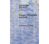 Anthony O'Hear Popper, Philosophy and Faith (Tascabile)