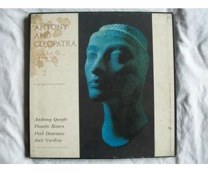 Anthony Quayle / Pamela Brown / Paul Daneman - QUAYLE/BROWN/DANEMAN Shakespeare Antony & Cleopatra 3 LP box