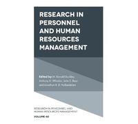 Anthony R. Whee Research in Personnel and Human Resources Man (Copertina rigida)
