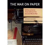 Anthony Richards The War on Paper (Copertina rigida)