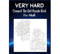 Anthony Roberts Very Hard Connect The Dot Puzzle Book For Adult (Tascabile)