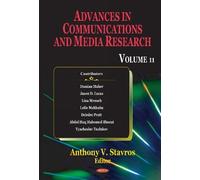 Anthony V Stavros Advances in Communications & Media Research (Copertina rigida)
