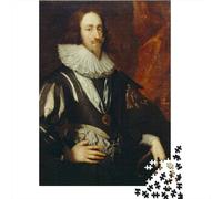 Anthony Van Dyck Puzzle dipinto Per Giovani 1000 Pezzi, Gioco Educativo Per Famiglie, arte Rompicapo in Legno Souvenir Regali, Impegnativo Puzzles museo