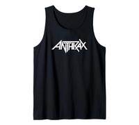 Anthrax - Anthrax White Logo Canotta