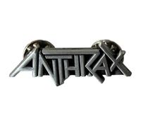 Anthrax Band Logo Pin Badge Size One Size