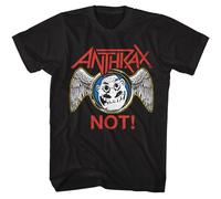 Anthrax - Non - American Classics - T-Shirt Nero Solido Manica Corta Per Adulti