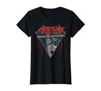 Anthrax Optical Euphoria Maglietta, Donna, Nero, 3XL