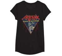 Anthrax Optical Euphoria Maglietta, Ragazze, Nero, M