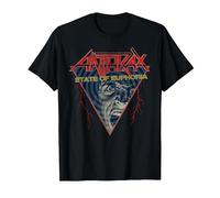 Anthrax Optical Euphoria Maglietta, Uomo, Nero, 4XL