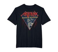 Anthrax Optical Euphoria Maglietta, Uomo Taglie Grandi, Nero, 3X Tall