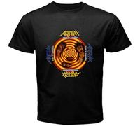 Anthrax State of Euphoria Metal Rock Band T-Shirt Black L