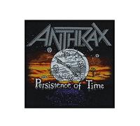 Anthrax - Toppa per persistenza del tempo, 10 x 10 cm