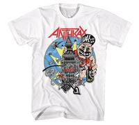 Anthrax - U4Eaaahh - American Classici - Bianco Adulto T-Shirt