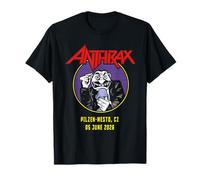 Anthrax World Tour 2026 Pilzen Maglietta