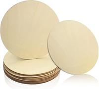 ANTHYTA 12 Pezzi Dischi Legno Circolare Diametro 30CM Fette Rotonde Non Finite Fai-da-Te Tronchi per Artigianato e Decorazione