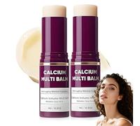 Anti-Aging Calcium Multi Balm, Collagen Wrinkle Repair Stick, Deep Hydration & Skin Firming Balm Per Occhi, Collo E Viso(2PCS)