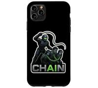 Anti AI attivista catena Intelligenza Artificiale Slavery Robot Custodia per iPhone 11 Pro Max