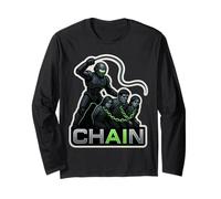 Anti AI attivista Catena Intelligenza Artificiale Slavery Robot Maglia a Manica