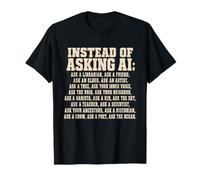 Anti Ai Tshirt Data Center di Protesta Contro L'intelligenza Maglietta