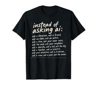 Anti Ai Tshirt Data Center di Protesta Contro L'intelligenza Maglietta