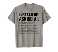 Anti Ai Tshirt Data Center di Protesta Contro L'intelligenza Maglietta