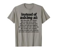 Anti Ai Tshirt Data Center di Protesta Contro L'intelligenza Maglietta
