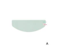 (Anti-appannamento-verde) 1/2/4 pezzi di pellicola antiappannamento per casco da moto, lenti antipioggia