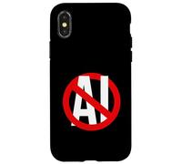 Anti apprendimento automatico AI Dì no ai progetti AI Stop AI Custodia per iPhone X/XS