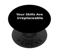 Anti apprendimento automatico AI Dì no ai progetti AI Stop AI PopSockets PopGrip Adesivo