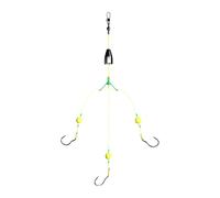 Anti-Bottom Carp Rig Ready, 3 vie | Triple Hook Hair Rigs, Accessori da pesca, Ami da pesca alla carpa, Gancio pronto per il montaggio, Anti Bottom Rigs