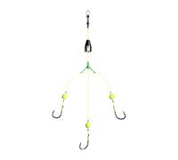Anti-Bottom Carp Rig Ready, 3 vie | Triple Hook Hair Rigs, Accessori da pesca, Ami da pesca alla carpa, Gancio pronto per il montaggio, Anti Bottom Rigs