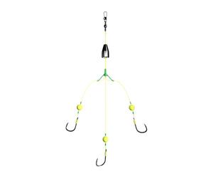 Anti-Bottom Carp Rig Ready, 3 vie | Triple Hook Hair Rigs, Accessori da pesca, Ami da pesca alla carpa, Gancio pronto per il montaggio, Anti Bottom Rigs