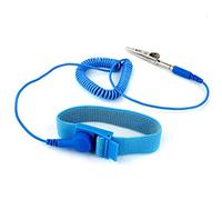 Anti braccialetto statico della banda di scarico ESD di elettricità di messa a terra della cinghia di polso