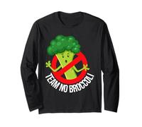 Anti Broccoli Joke Team No Broccoli Maglia a Manica