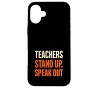 Anti bullismo Gentilezza Stand Up Speak Out Campagna Custodia per iPhone 16 Plus