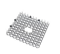 Anti Cat Thorn Pad, Plastic Pet Deterrent Mat for Garden Plant Protection