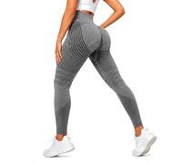 Anti Cellulite Leggings for Women, 3D Compression High Waist Tummy Control Butt Lifting Scrunch Workout Yoga Pants (Hemp Gray,4XL)
