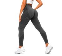 Anti Cellulite Leggings for Women, 3D Compression High Waist Tummy Control Butt Lifting Scrunch Workout Yoga Pants (Deep Gray,4XL)