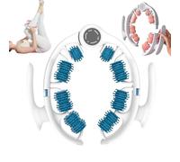 Anti Cellulite Massager, 360° Surrounding Deep Tissue Massage Roller, 180° Wide Open and Close Angle, Deep Tissue Massager for Legs, Arms & Belly, Body Sculpting Machine (Cyan)
