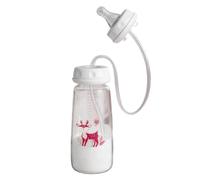 Anti-Colic Hands-Free Bottle - Adjustable Flow Feeding Solution With Leak-Proof Sleeve | Erğonomic, Easy-Grip Design Perfect For Travel, Bedroom & Hotel Use