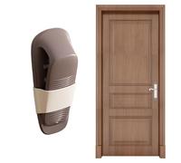 Anti-Collision Door Stops - Wedge Design Door Stopper, Small Windproof locker for Bottom of Secure on All Floor Surfaces Non-Slip Doors Stop for Home Office Bedroom Apartment Classroom Safety