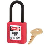 Anti Conduttivo Serrata Lucchetto Rosso Sicurezza Serrature - 406RED