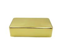 Anti corrosione Chitarra Elettrica Pickup Cover Costruzione In Ottone Si Adatta La Maggior Parte Dei Modelli A Doppia Bobina Riduzione Del Rumore Design Copertura