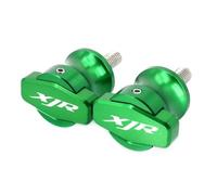 Anti Crash Pad Bobine Per Cursori Forcellone CNC M6 Per Cavalletto Alzamoto Per XJR1300 2004-2015 XJ6 DIVERSION 10-15(Green-XJR)