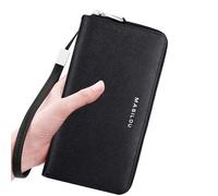 Anti Credit Card Wallet Women - Porta della carta di credito in pelle | Portafoglio della carta di debito | 24 slot Sulta poster di crisit di grande capacità | Pelle per borse multi-compartimenti per