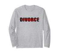 Anti-Divorce PRO-Marriage Men & Women Couples Matching Maglia a Manica
