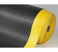 Anti-ermüdungsmatte Arbeitsplatzmatte Opaco Dyna-Protect Diamante Nero-Giallo