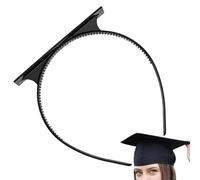Anti-Fall Hat Headband - Graduations Hat Headband, Round Graduations Cap Headbands, 2 Pieces Headwear Holder, Anti-fall Graduation Headbands For Student Teen Teacher Celebration Formal Ceremony